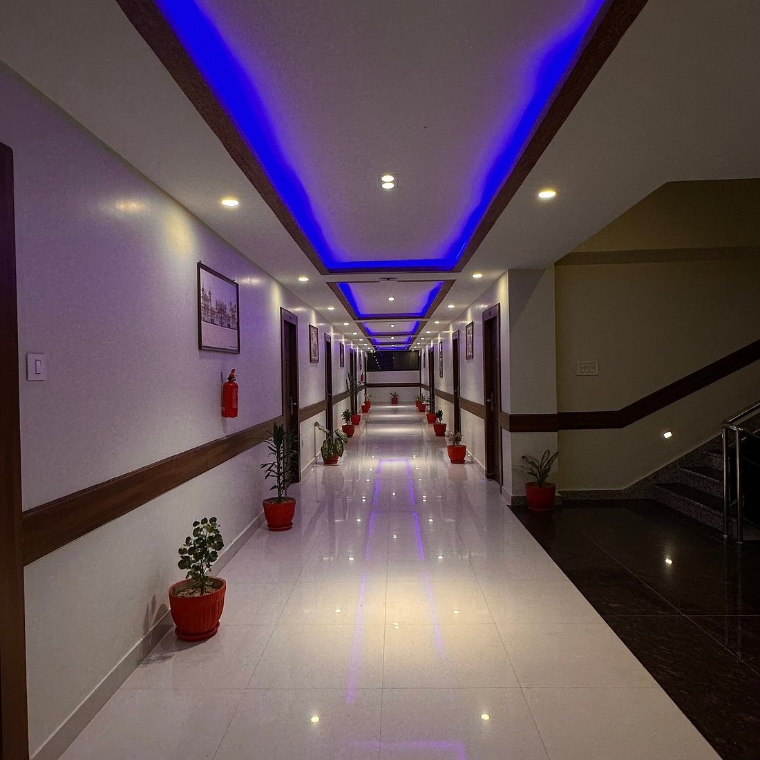 Hotel Hallway